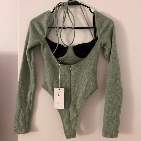 LaQuan smith mohair bodysuit NWT - Picture 7 of 11